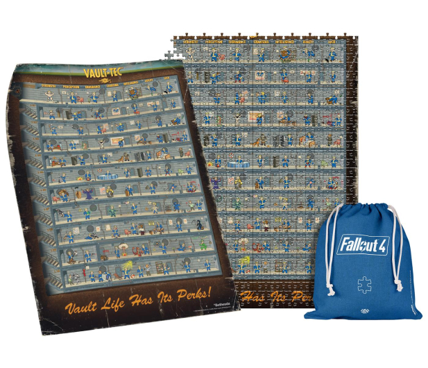 Good Loot Fallout 4 Perk Poster Puzzles 1000 - 586043 - zdjęcie 3